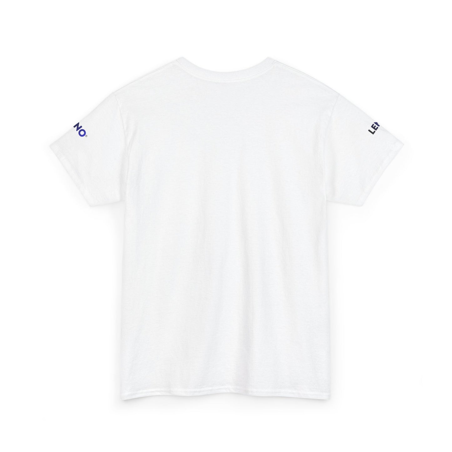 Abstract Script Pattern T‑Shirt — Colorful Typographic Block Graphic