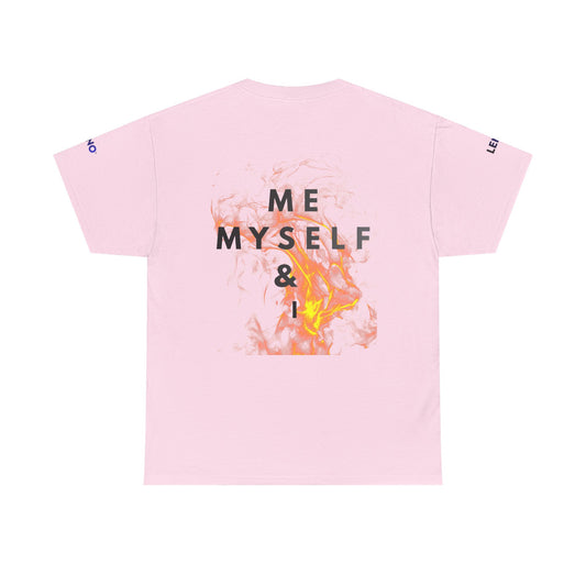 ME, MYSELF & I Flame Graphic Tee