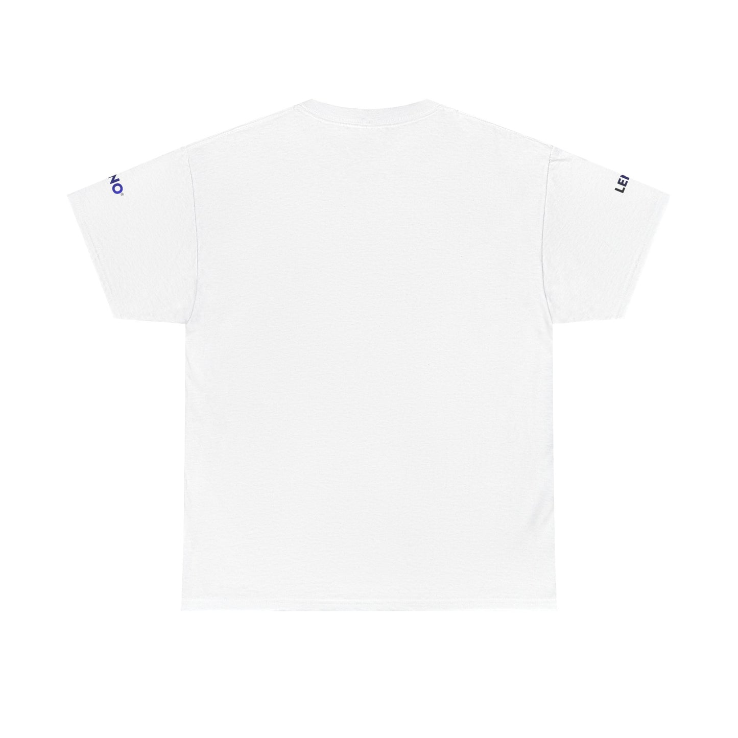 Abstract Script Pattern T‑Shirt — Colorful Typographic Block Graphic