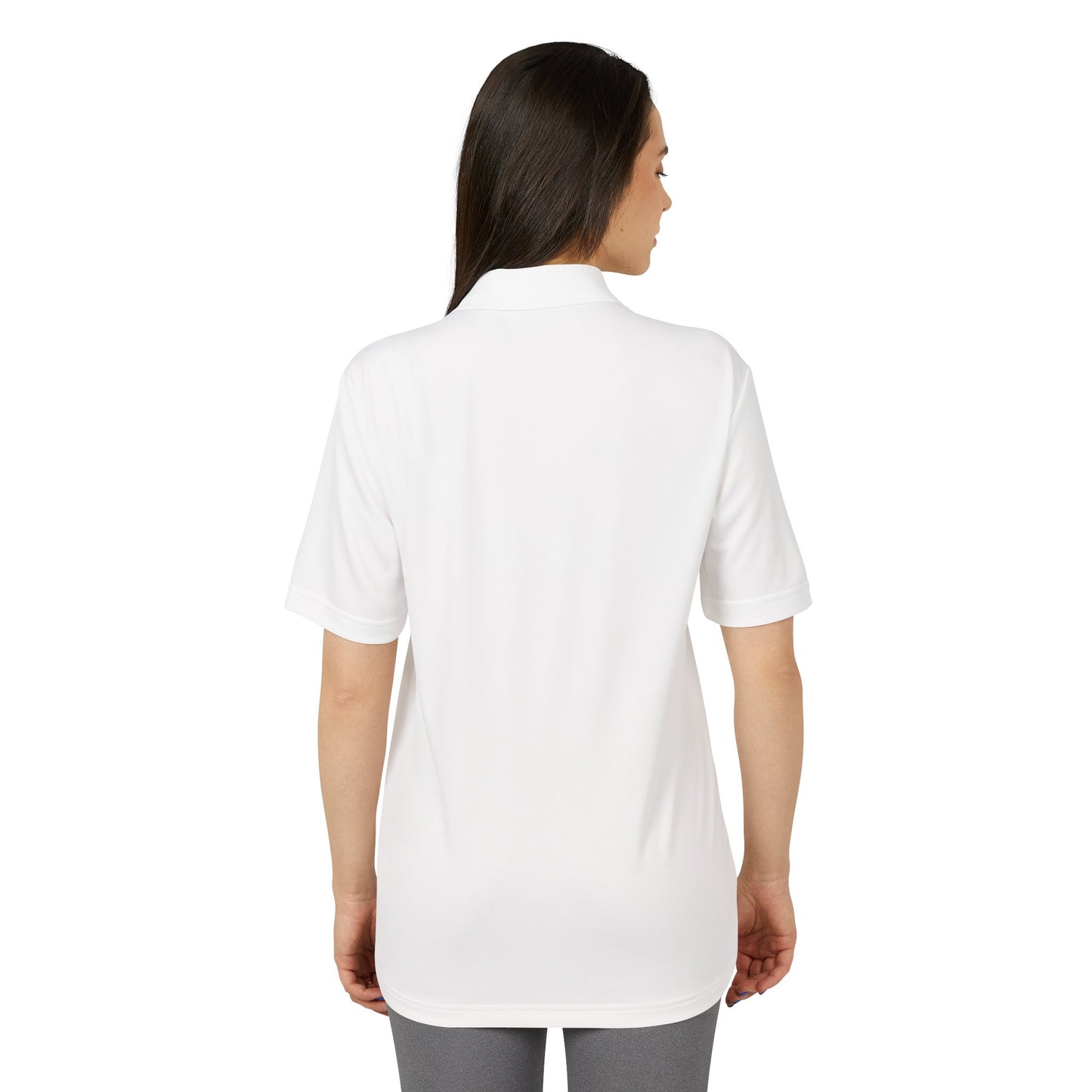 Performance Polo — "LENO" Minimal Logo Golf & Work Shirt