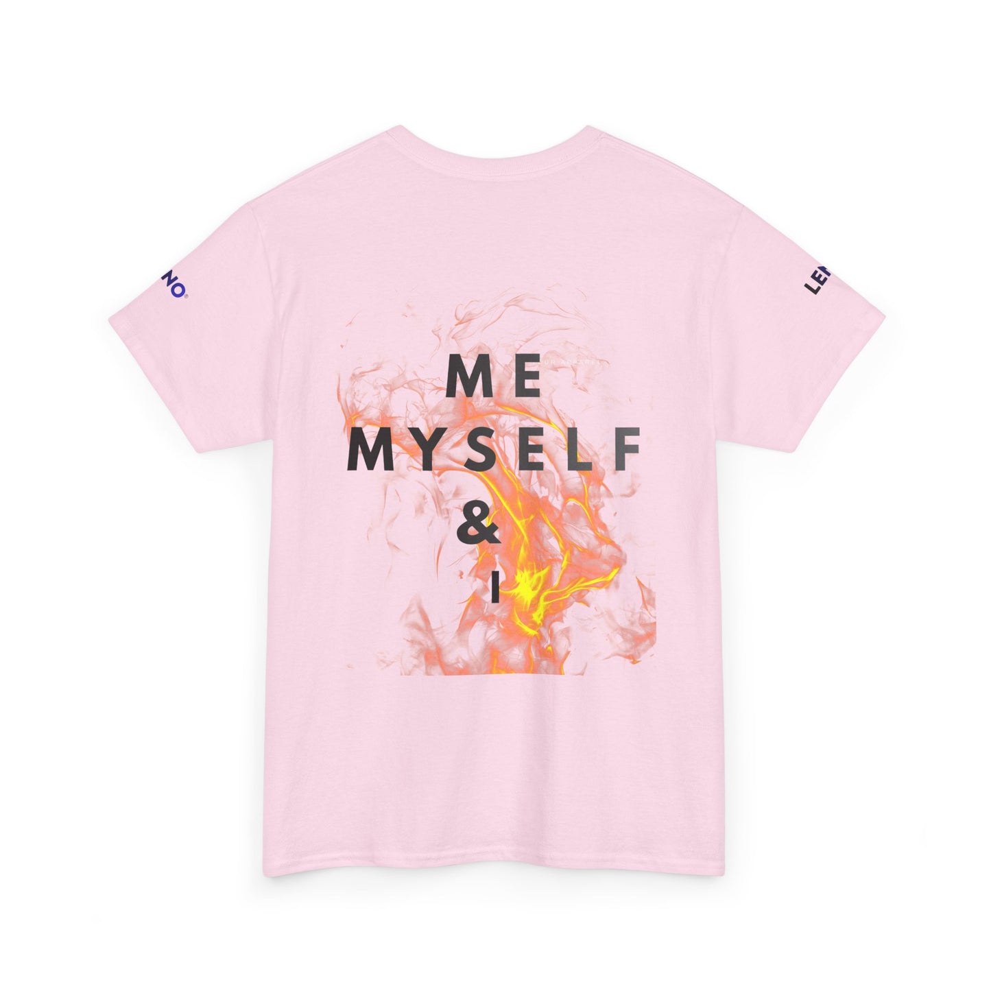 ME, MYSELF & I Flame Graphic Tee