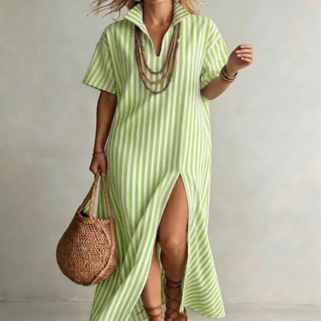 short sleeved modal or linen dresses for summer Cotton Women 2026 Casual Loose Sleeve Midi Dress A-Line Flowy Beach Dress with Pockets at Amazon Women's Clothing store With short sleeves Pink Linen Summer Dress for