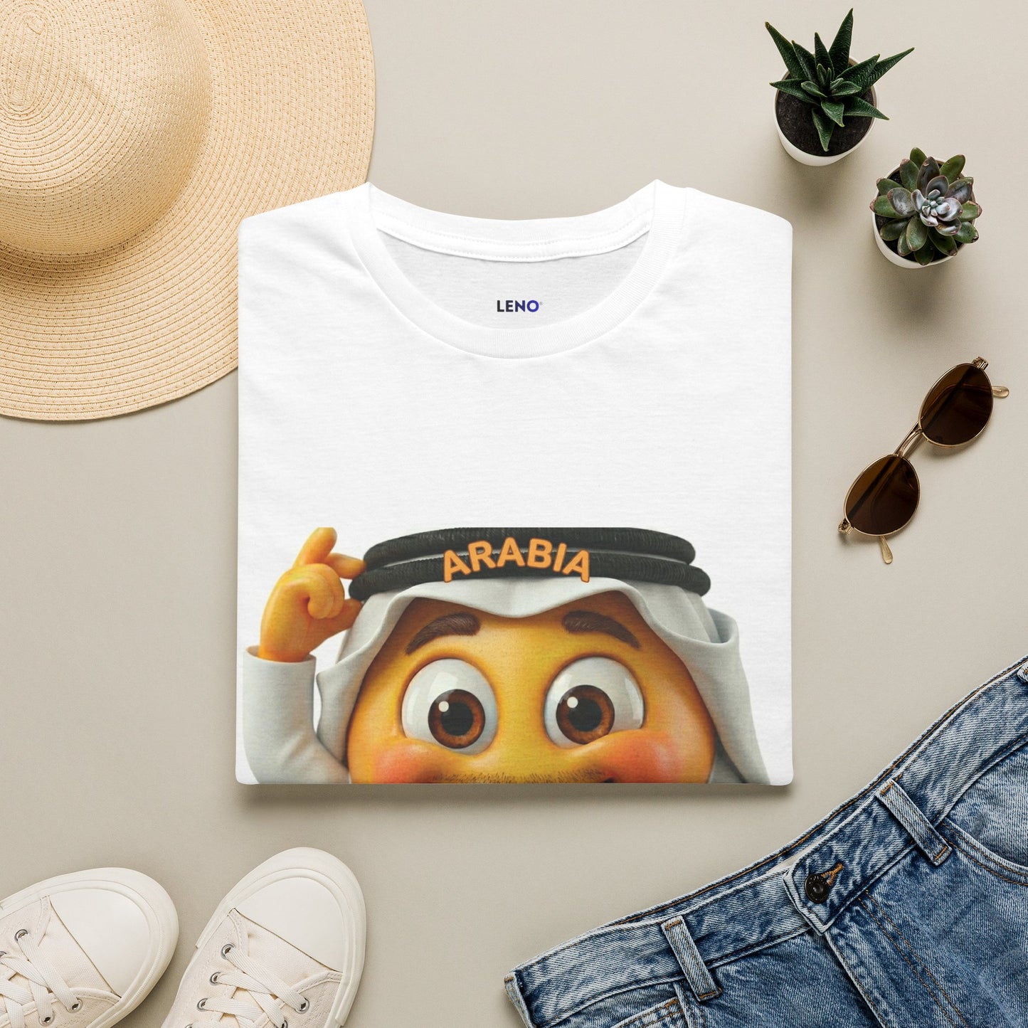 Funny Smile T-Shirt — Reflecting Arab Welcoming