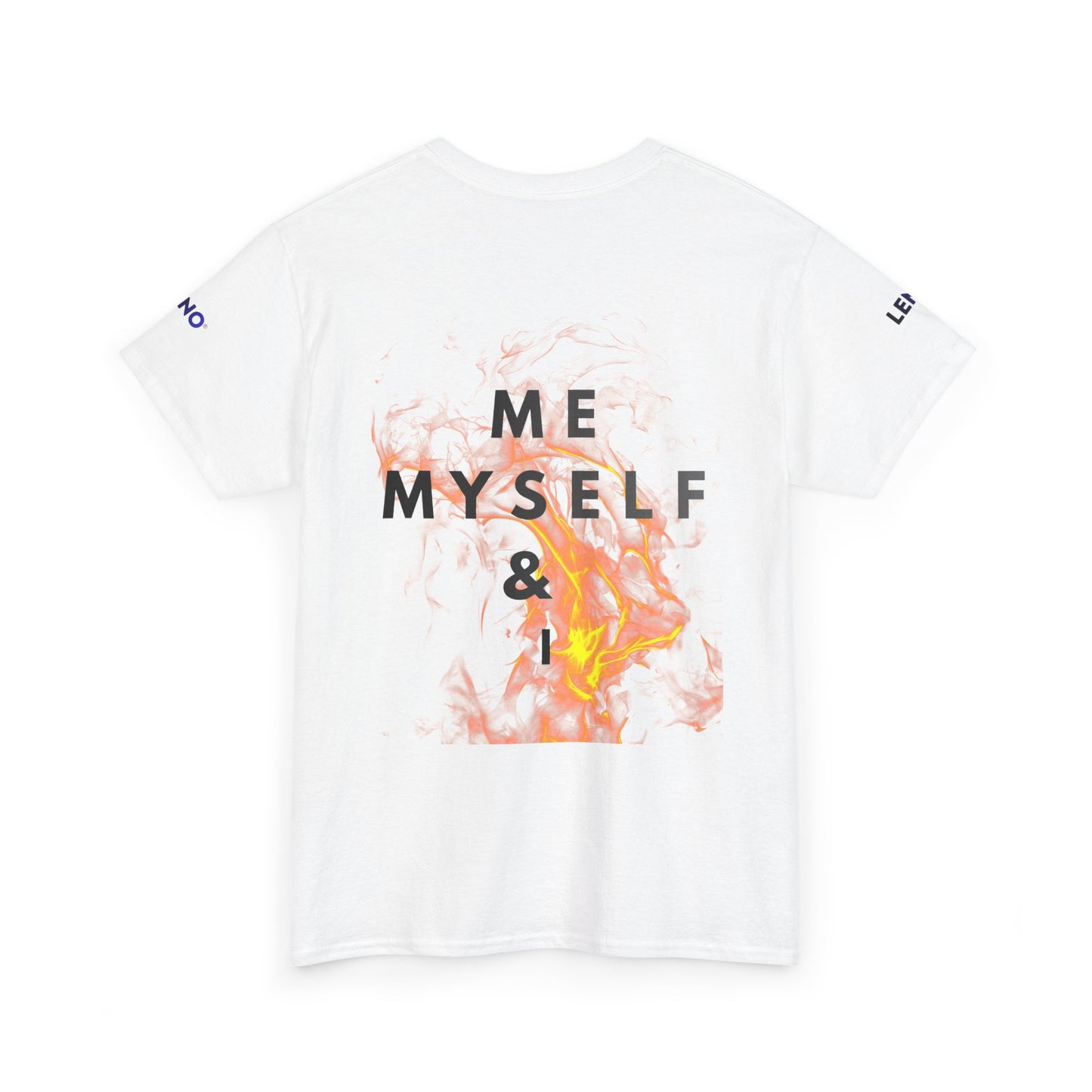 ME, MYSELF & I Flame Graphic Tee
