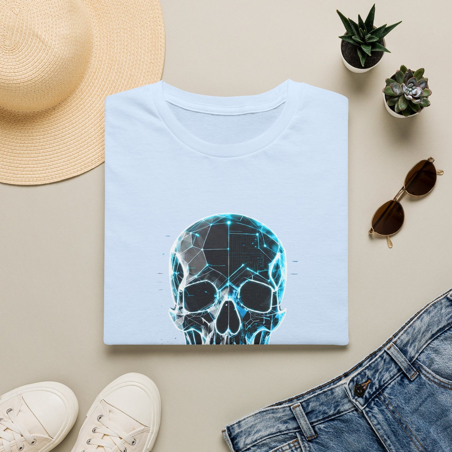 Neural Decay Skull T-Shirt
