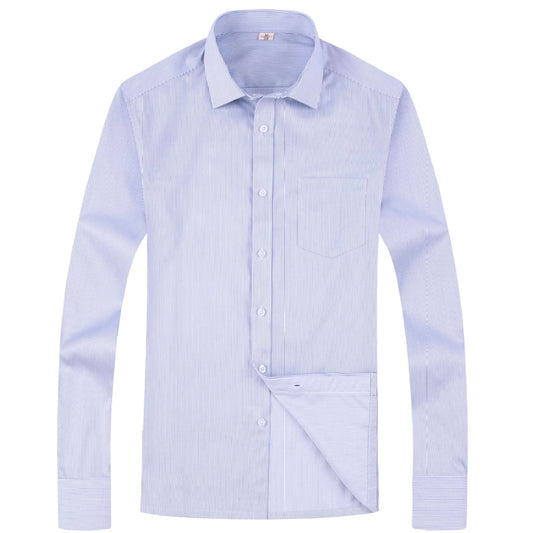 Shirt Men's Long Sleeve Spring And Autumn Middle-aged Loose Casual Men's Shirt