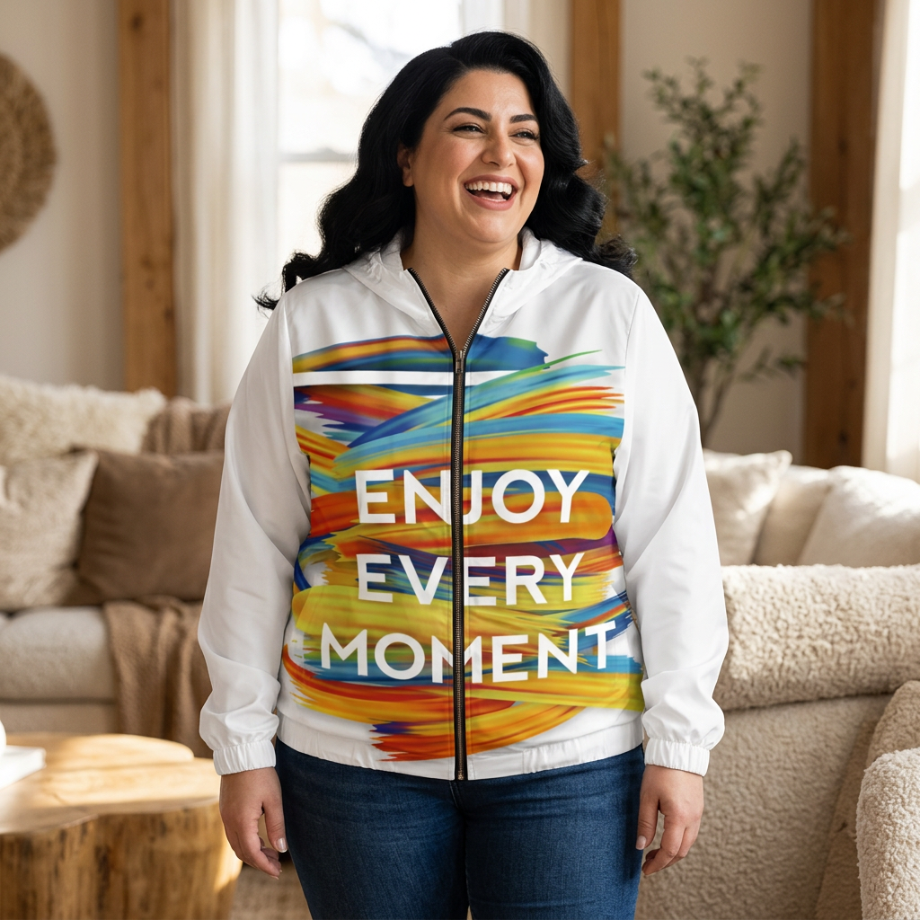 Enjoy Every Moment Full-Zip Hoodie
