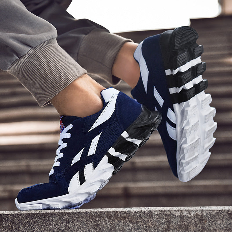 Mesh blade plus size men's sneakers