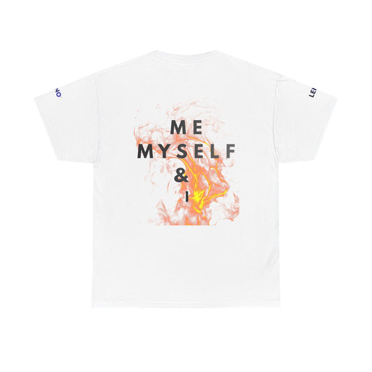 ME, MYSELF & I Flame Graphic Tee