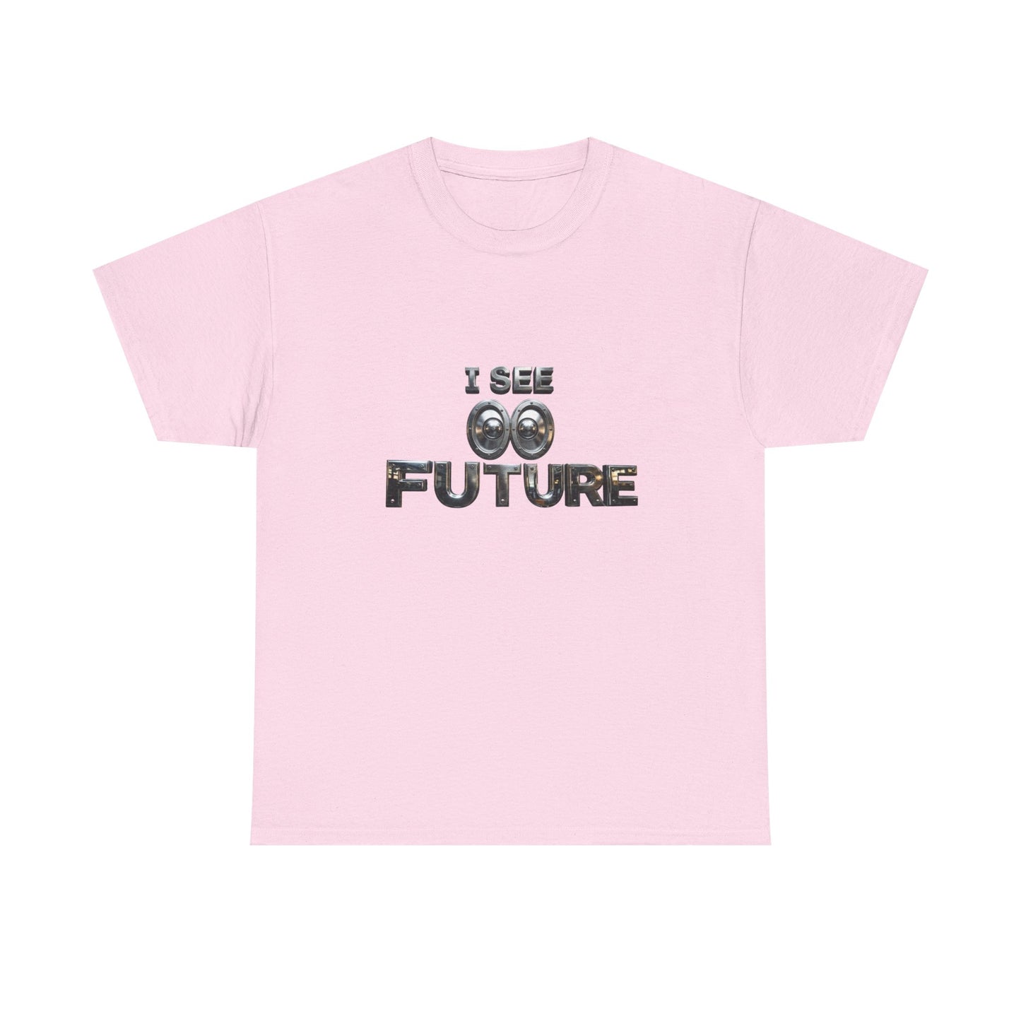 I See Future Tee — Retro Telescope Graphic T-Shirt