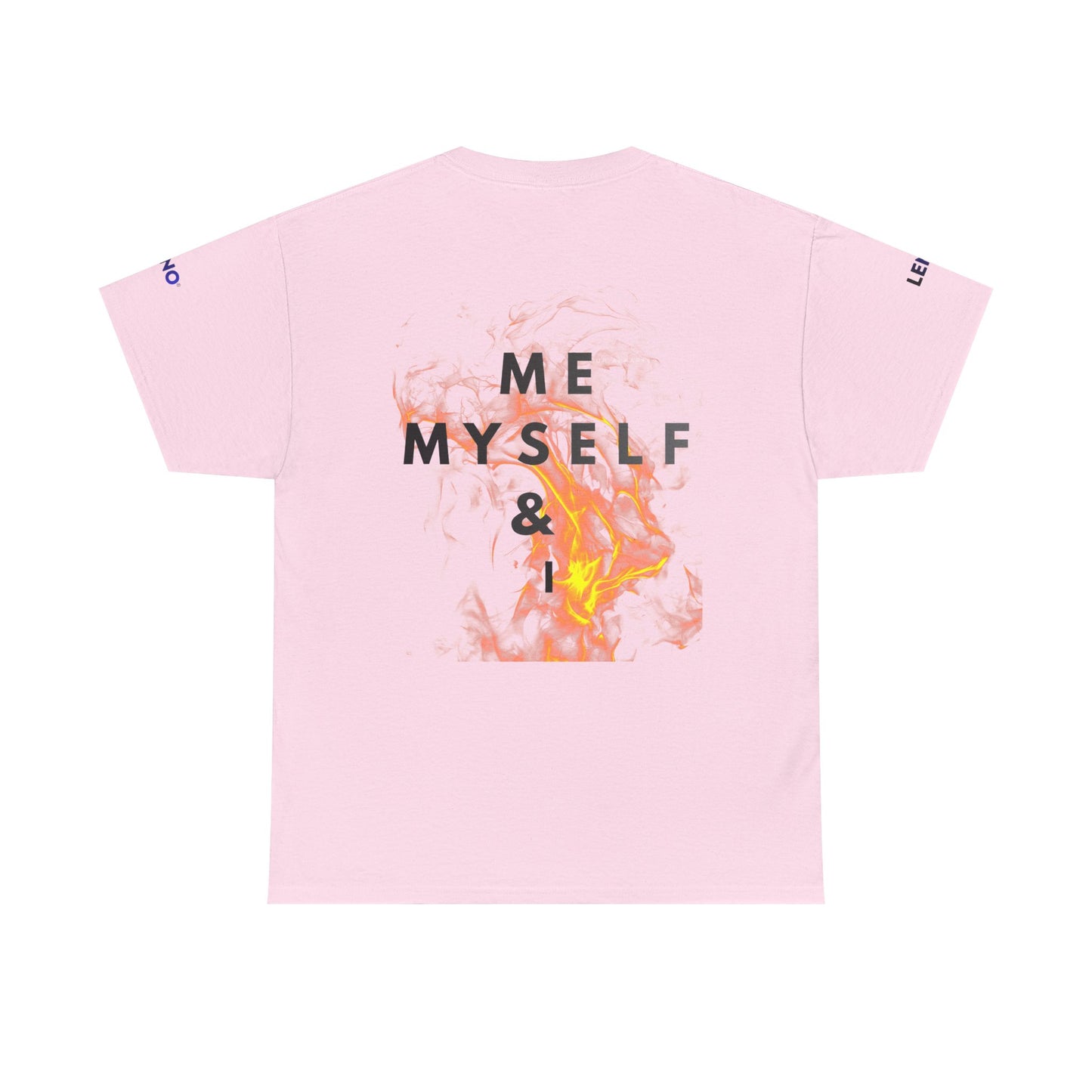 ME, MYSELF & I Flame Graphic Tee