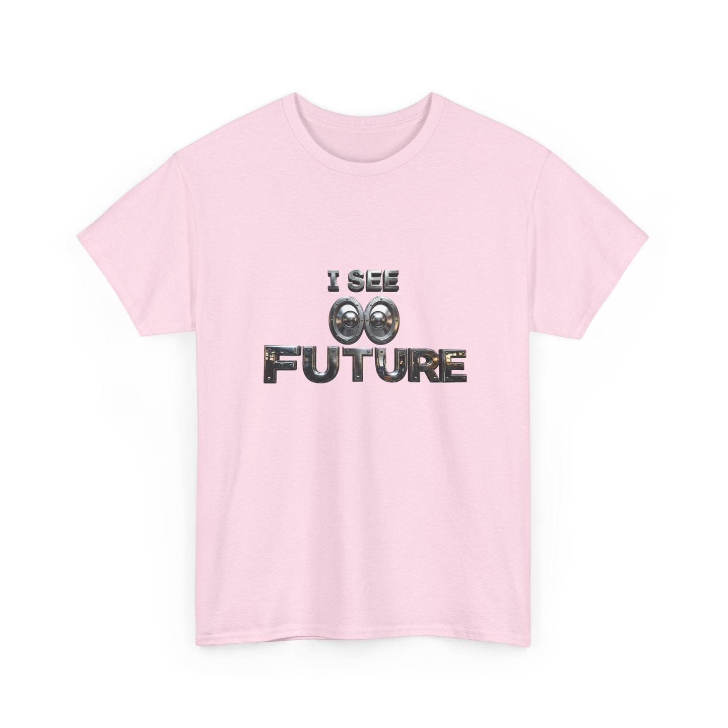I See Future Tee — Retro Telescope Graphic T-Shirt