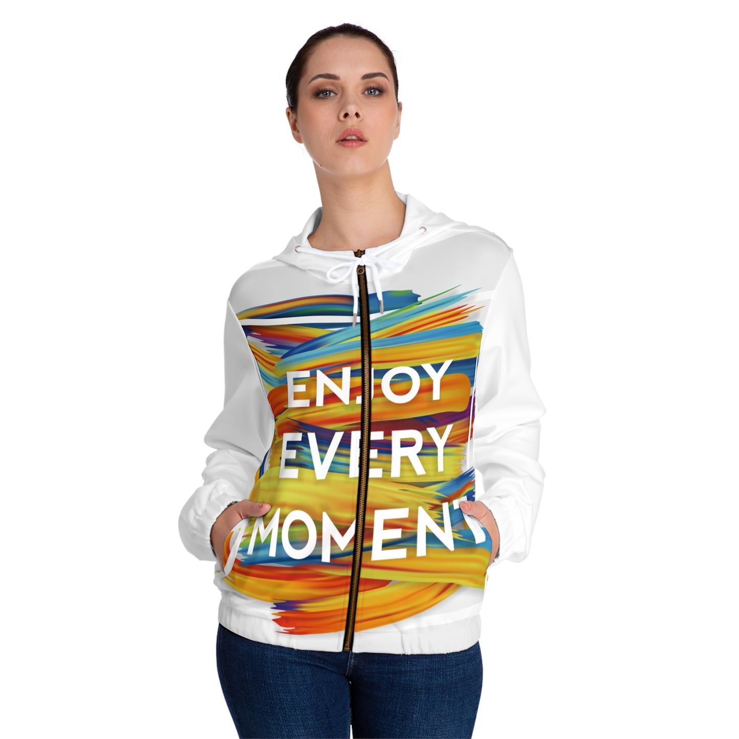 Enjoy Every Moment Full-Zip Hoodie