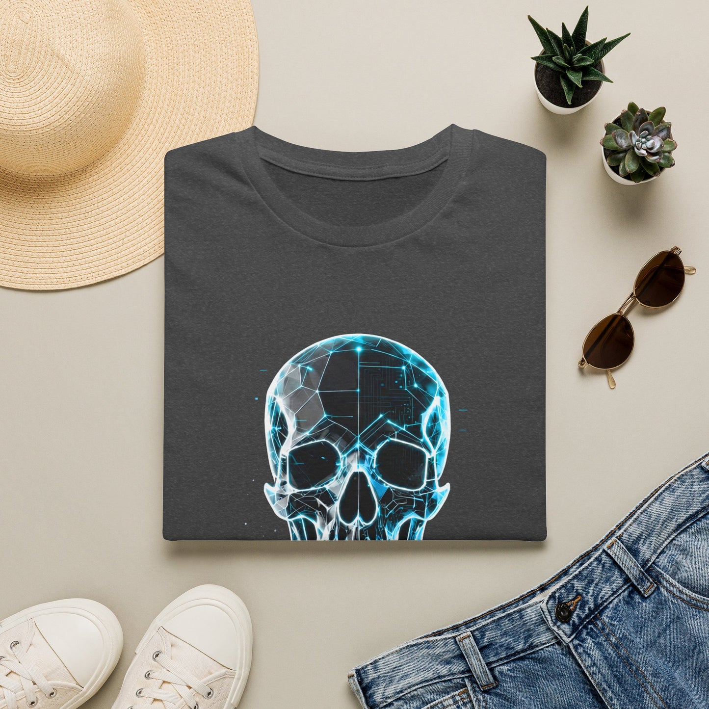 Neural Decay Skull T-Shirt