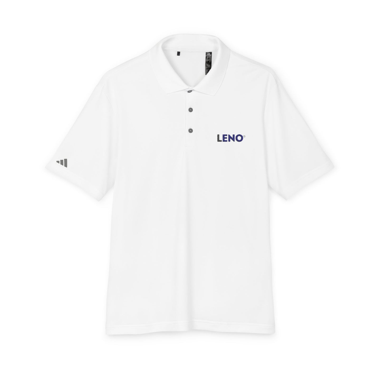 Performance Polo — "LENO" Minimal Logo Golf & Work Shirt