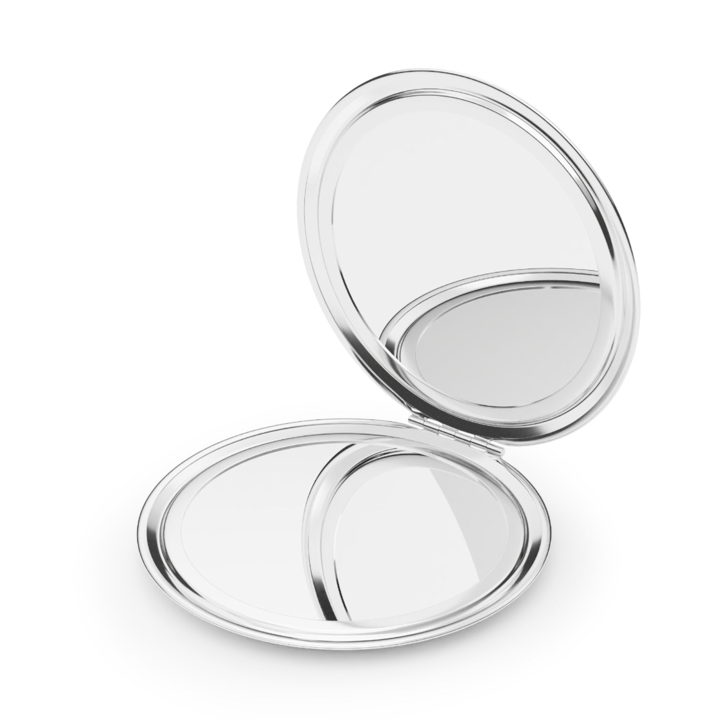 Jordan Flag Compact Travel Mirror — Foldable Pocket Mirror with Jordan Map Design