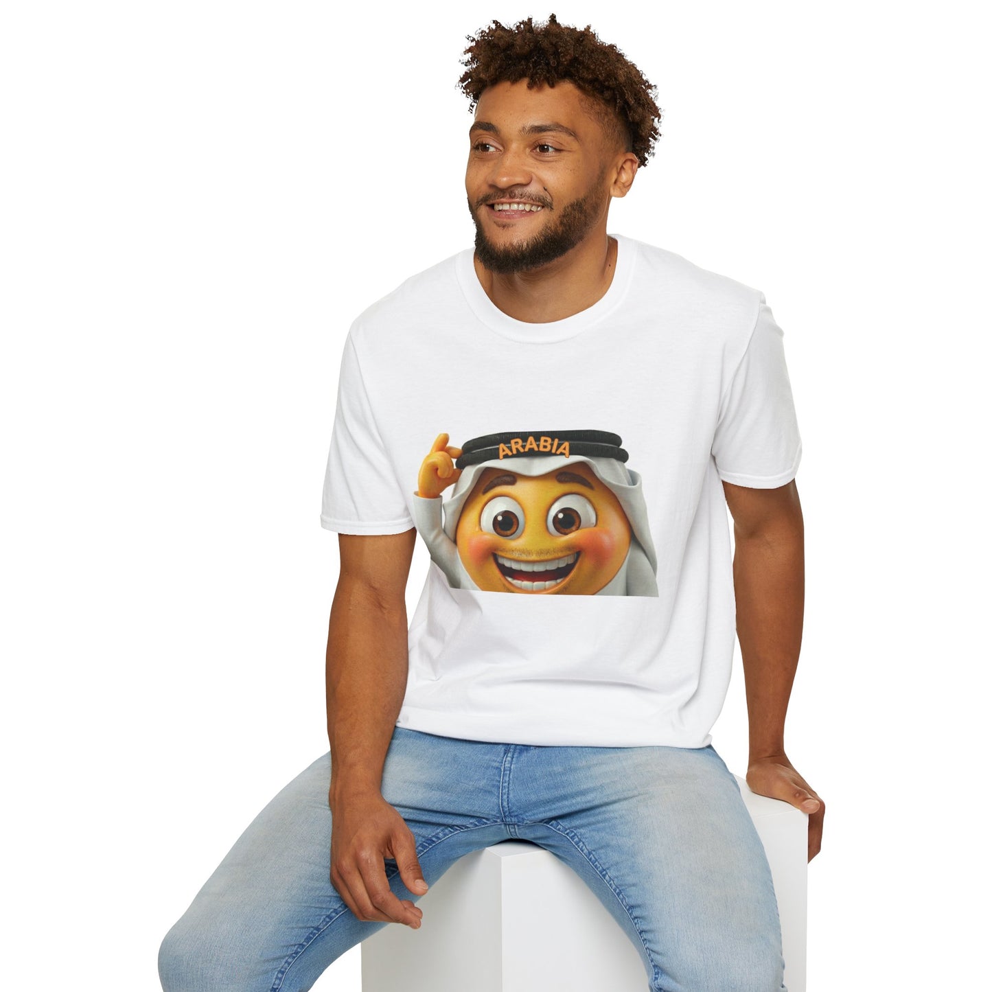 Funny Smile T-Shirt — Reflecting Arab Welcoming