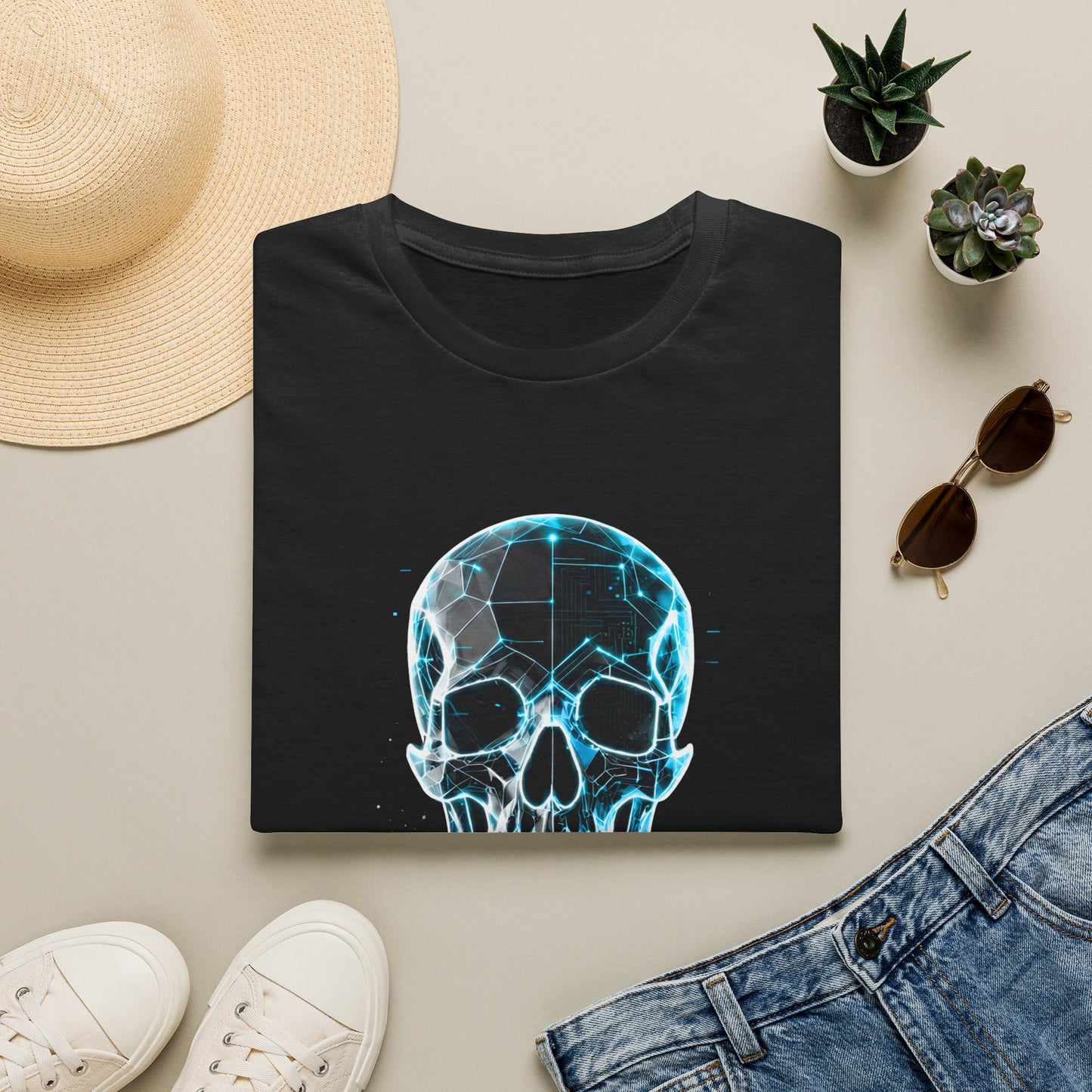 Neural Decay Skull T-Shirt