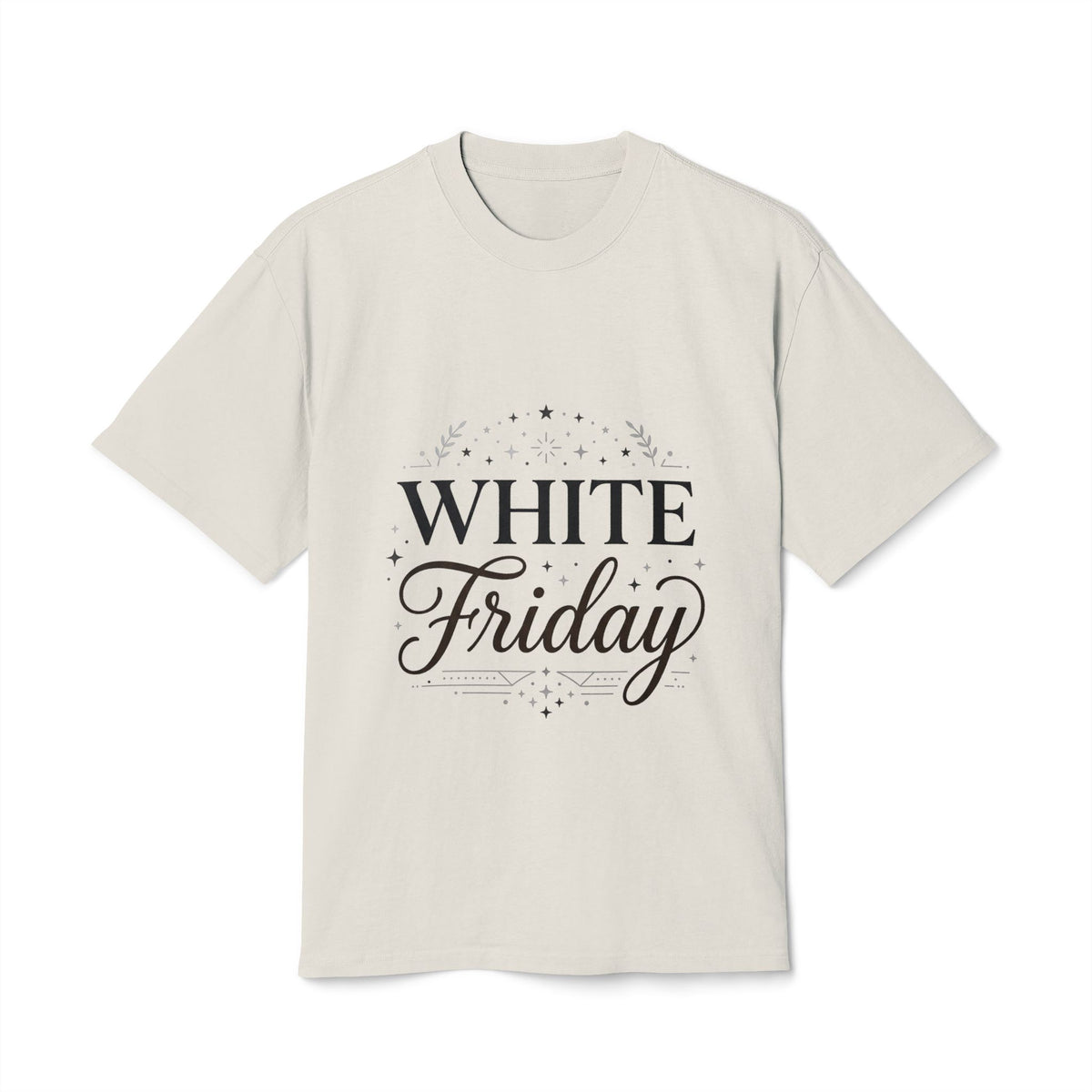 White Friday T-Shirt — Vintage Script Holiday Sale Tee