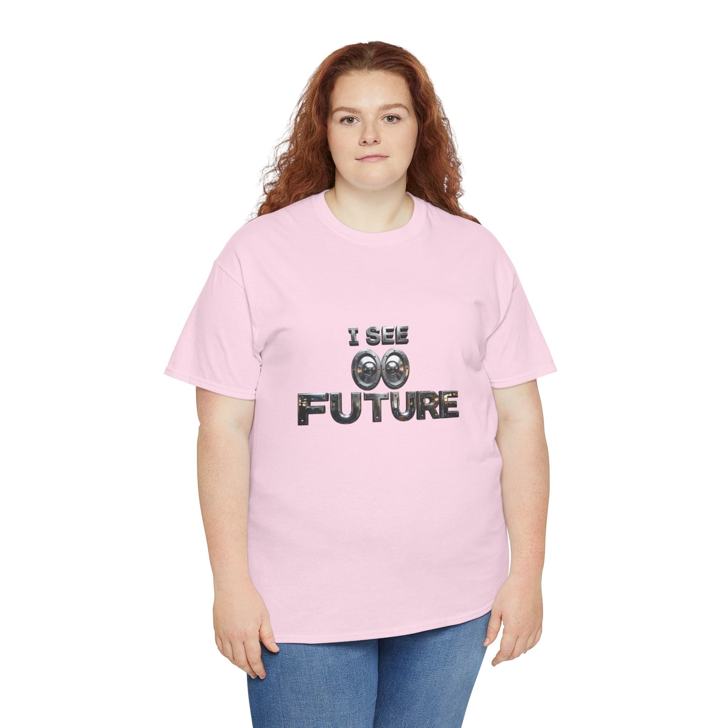 I See Future Tee — Retro Telescope Graphic T-Shirt
