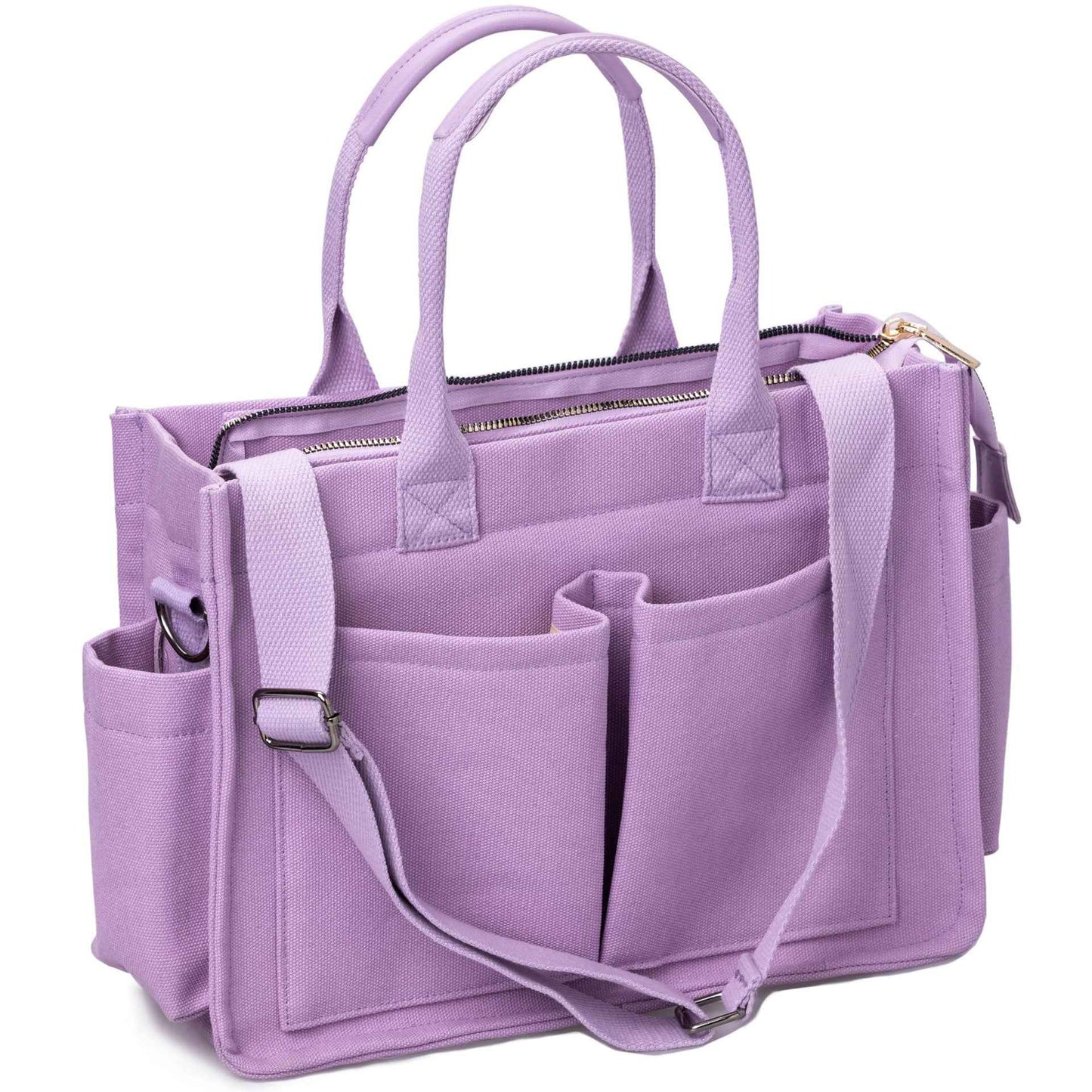 Amazon New Women's Large Canvas Handbag Laptop Crossbody Bag Mummy Bag Daily Bag Handbag