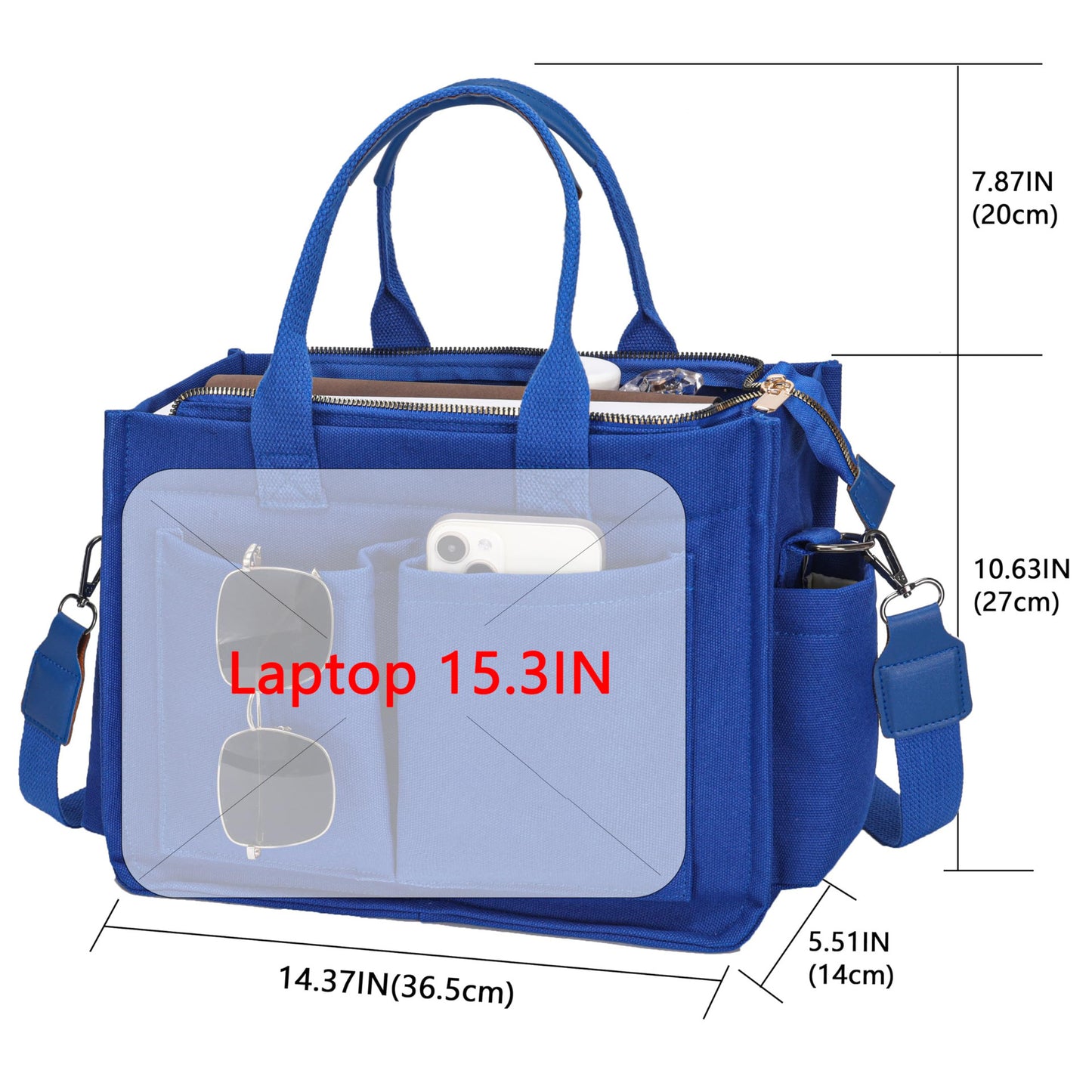 Amazon New Women's Large Canvas Handbag Laptop Crossbody Bag Mummy Bag Daily Bag Handbag