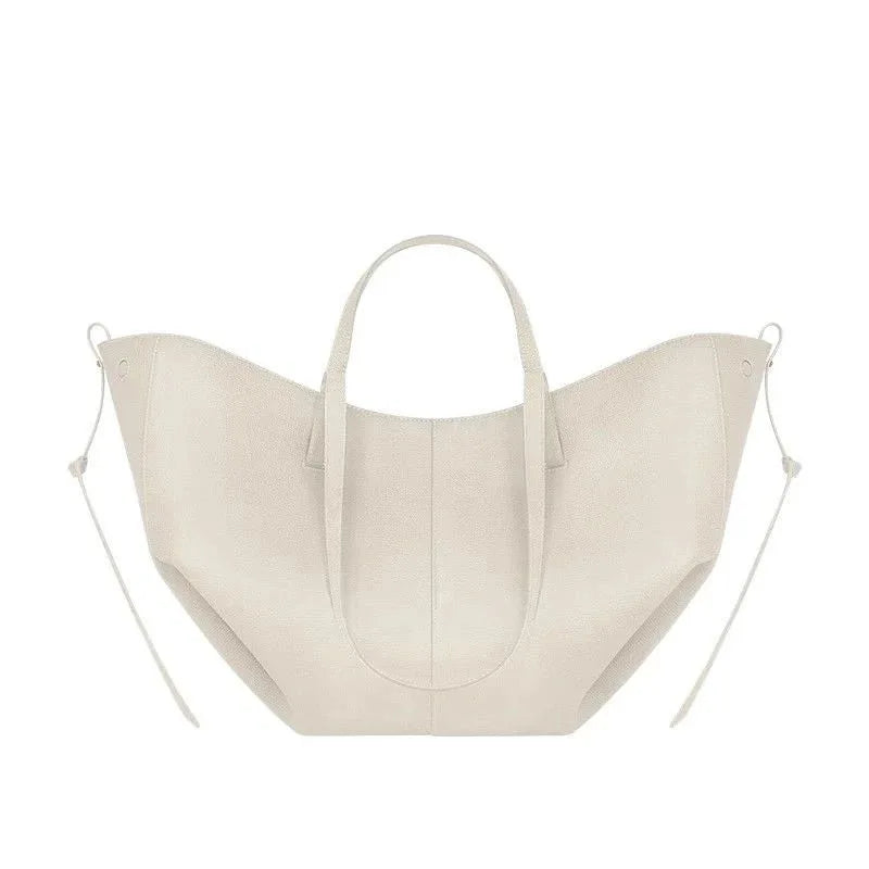 Luxury Genuine Leather Handbag Tote Bag For Women Cowhide Shoulder Bag Design Large Capacity Totes Top Handle Hobo Shopper Bag