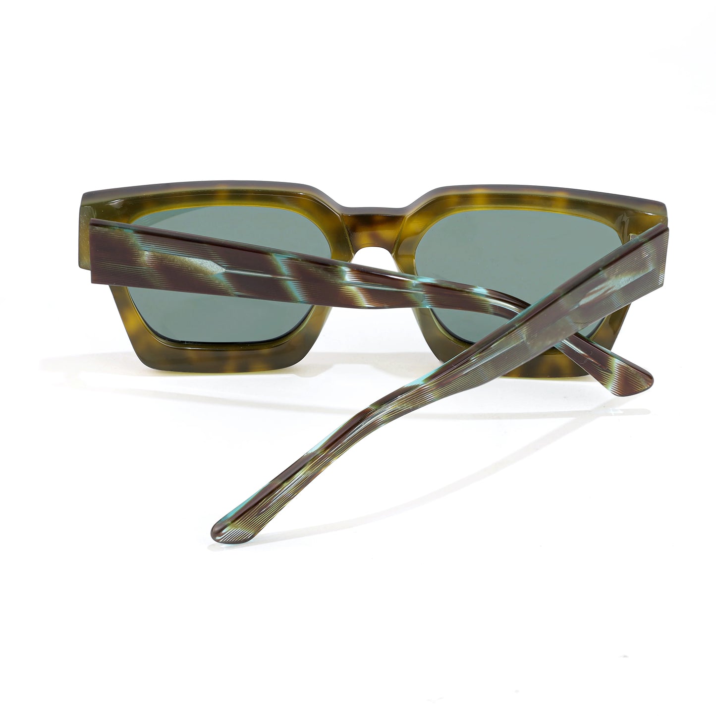 CATERSIDE Retro Polarized Square Sunglasses Men High Quality Acetate Frame Women Sun Glasses Driving Sports Oculos De Sol UV400